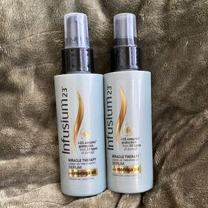Infusion 23 Miracle Therapy Leave In Treatment Serum Moringa Oil 2 Pack 4fl.oz